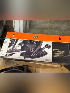Harley Davidson Chrome Billet Style Rear Brake Lever